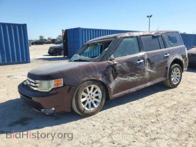 2011 Ford FLEX SEL, maroon — VIN 2FMGK5CC6BBD30900, Copart