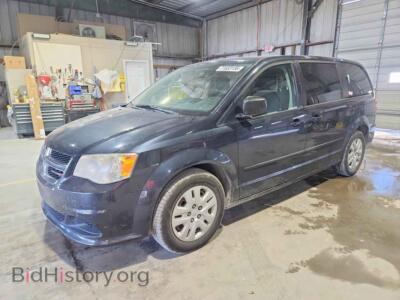 2014 Dodge CARAVAN SE, синий — VIN 2C4RDGBG8ER365568, Copart