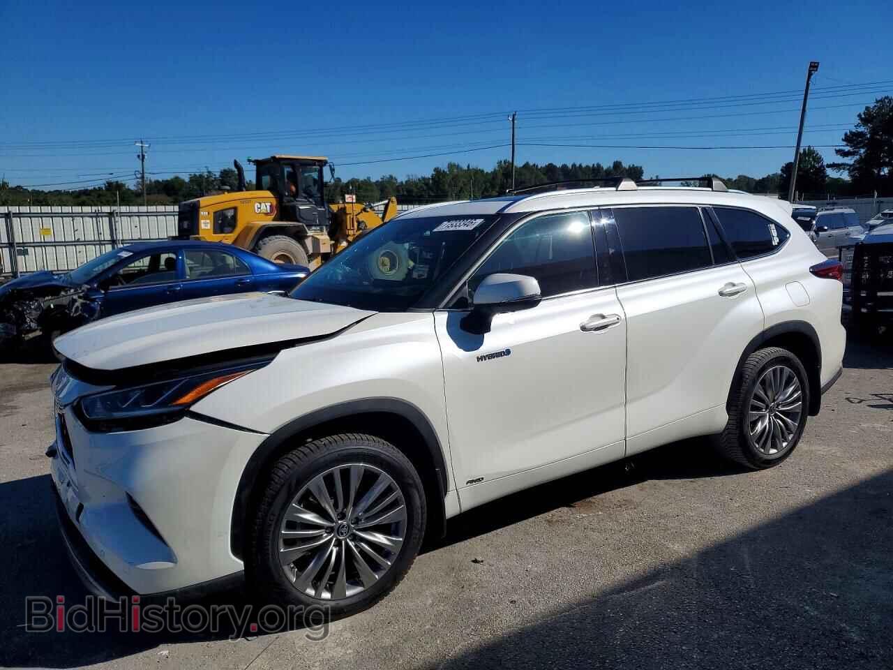 Фотография 5TDEBRCH0MS030026 - TOYOTA HIGHLANDER 2021
