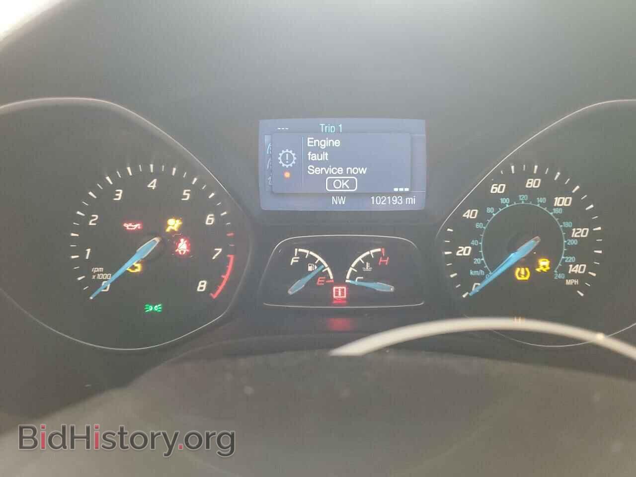 2014 FORD FOCUS - VIN: 1FADP3K27EL416071 - Фото 9