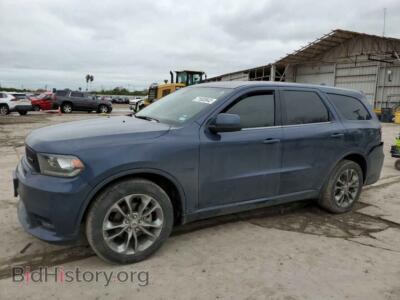 2019 Dodge DURANGO Durango GT, синий — VIN 1C4RDHDG2KC806618, Copart