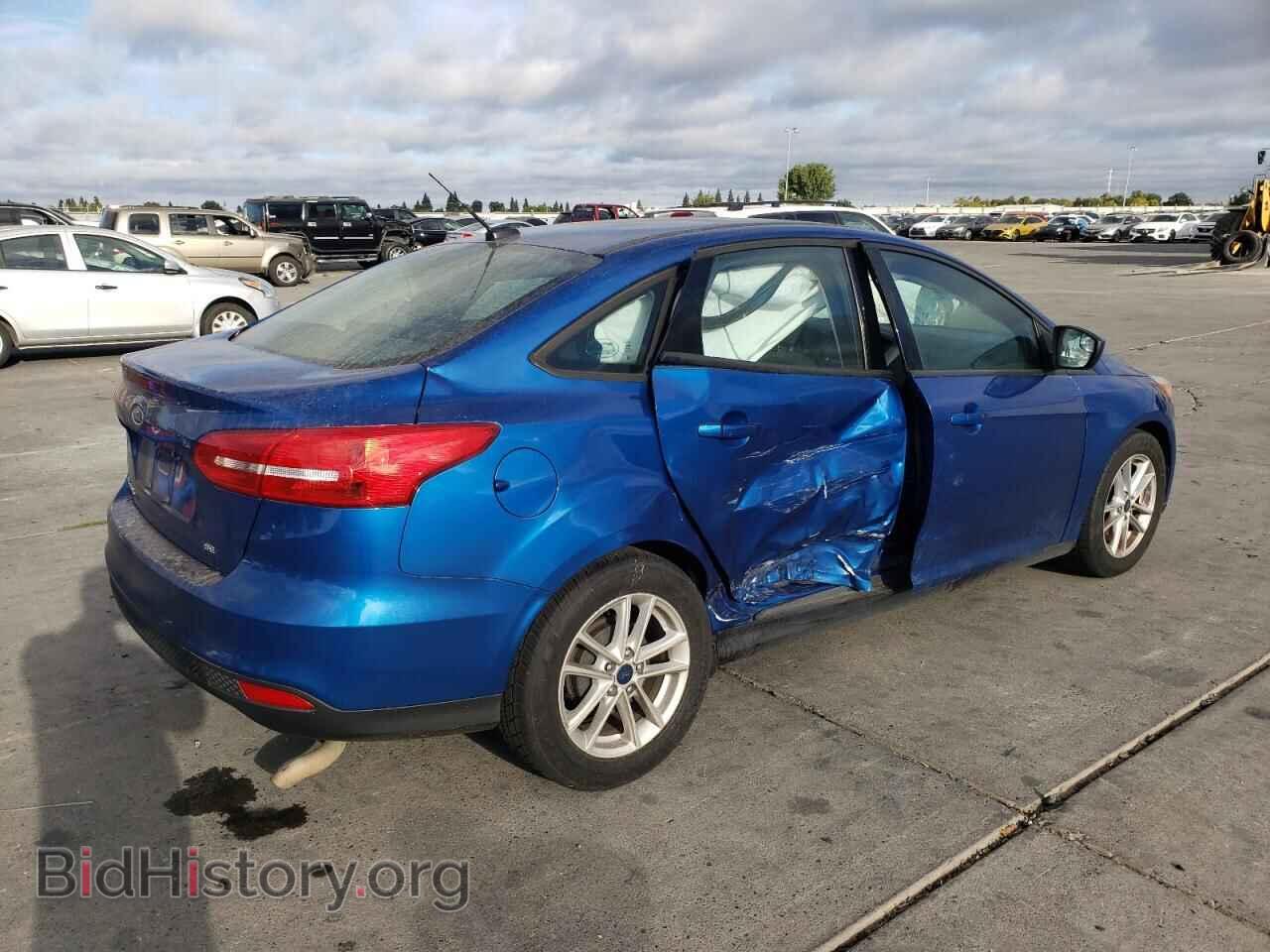 2018 FORD FOCUS - VIN: 1FADP3F27JL328593 - Фото 3