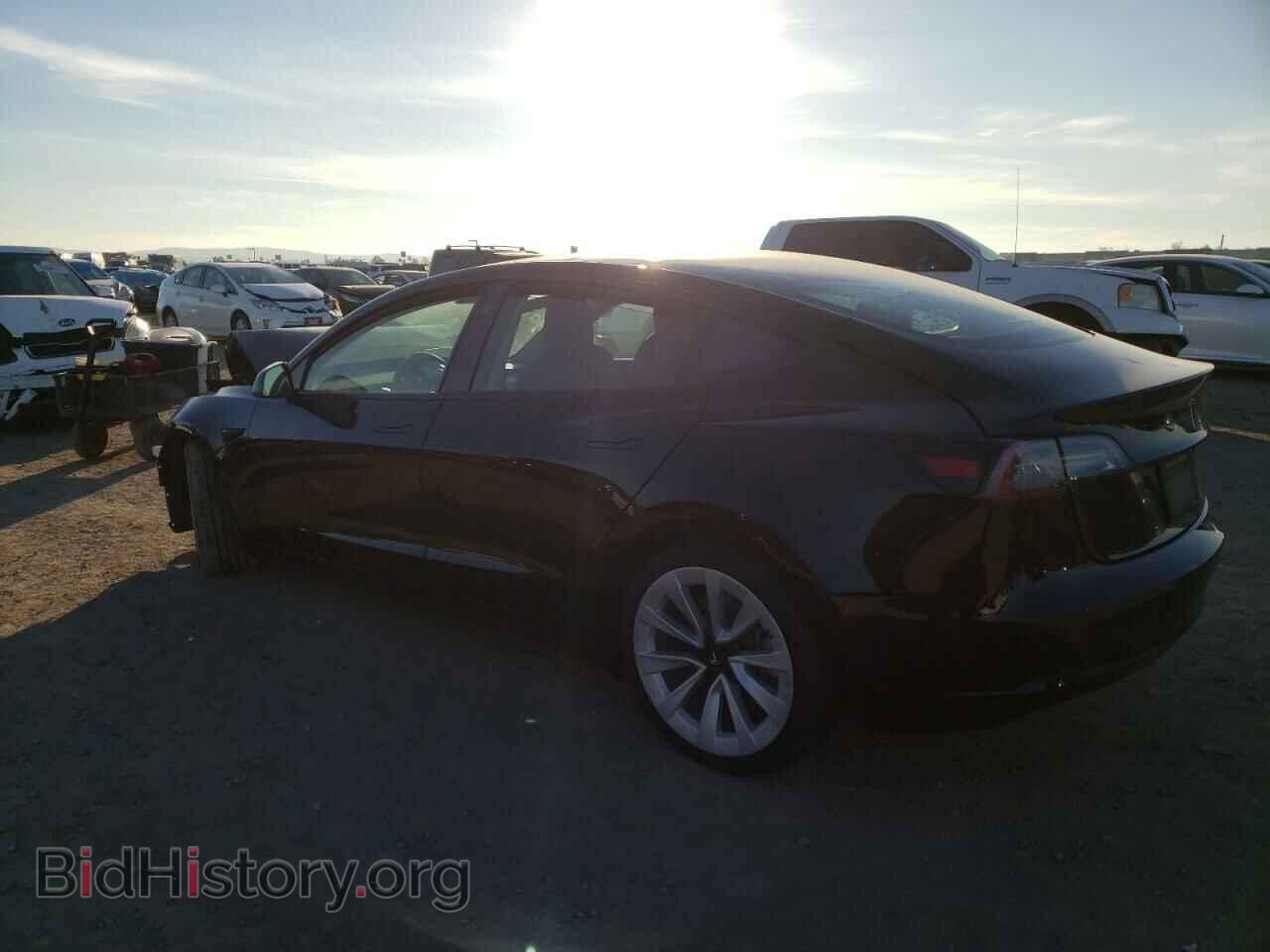 2022 TESLA MODEL 3 - VIN: 5YJ3E1EA9NF185809 - Фото 2