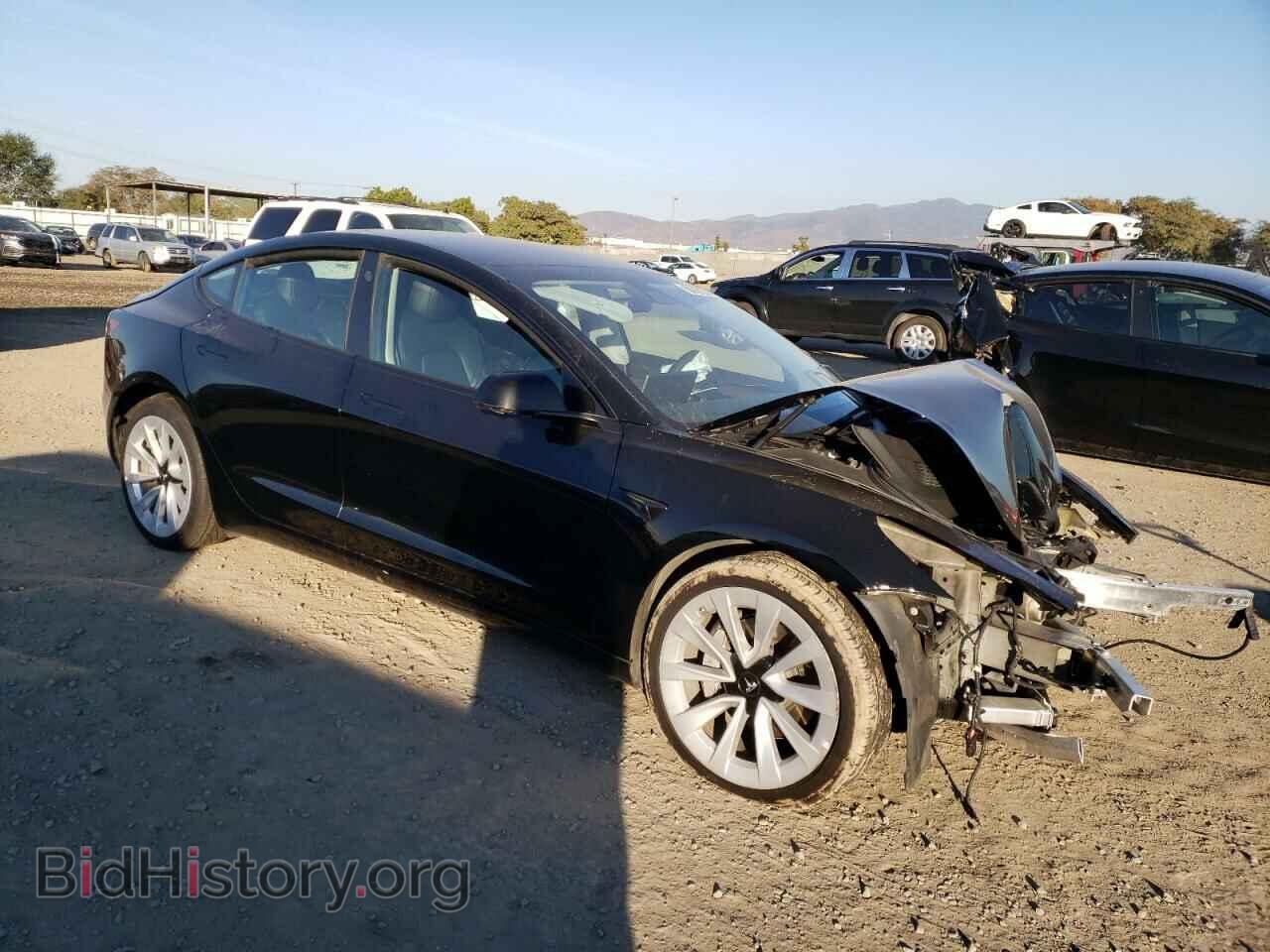 2022 TESLA MODEL 3 - VIN: 5YJ3E1EA9NF185809 - Фото 4