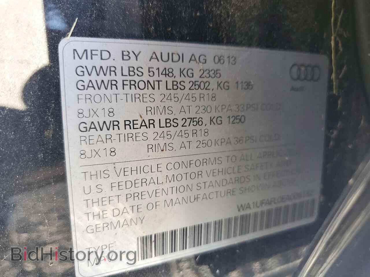 2014 AUDI A4 - VIN: WA1UFAFL0EA008182 - Photo 12