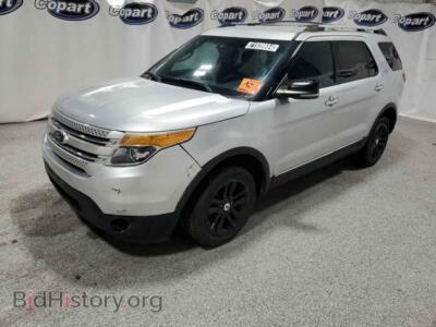 2012 Ford EXPLORER XLT, серебристый — VIN 1FMHK7D88CGA44616, Copart