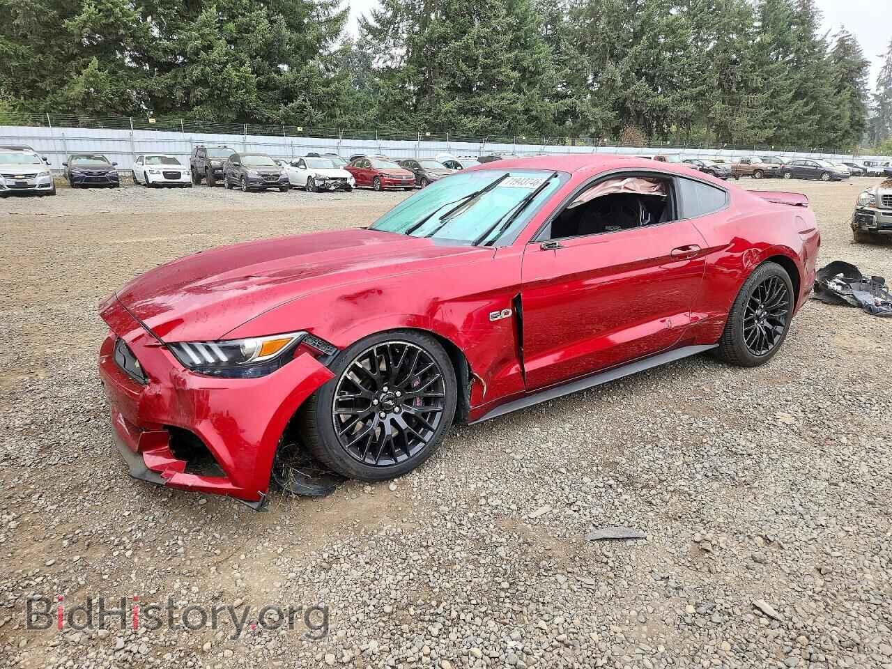 Фотография 1FA6P8CF8H5315041 - FORD MUSTANG 2017