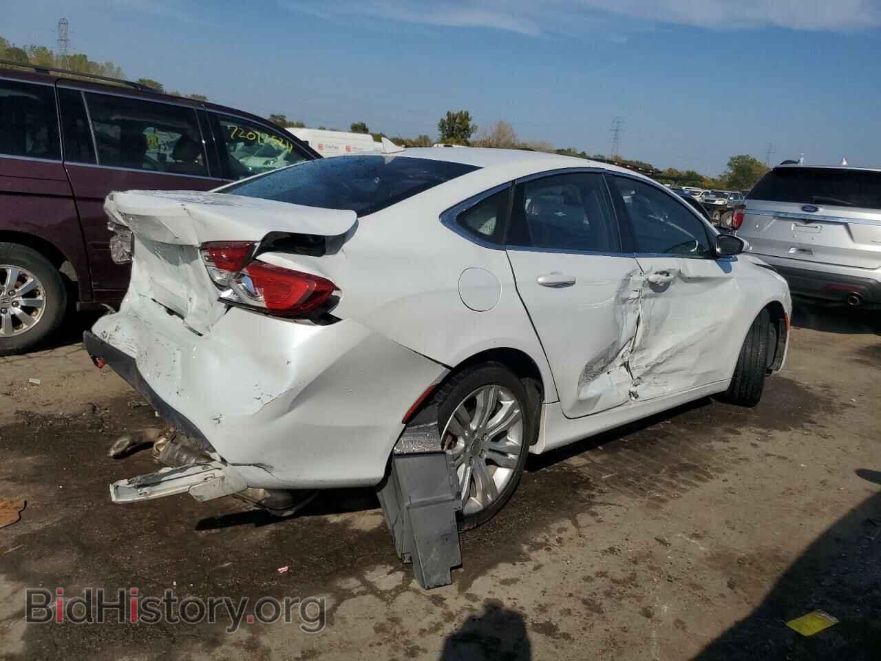 2015 CHRYSLER 200 - VIN: 1C3CCCAB1FN606235 - Фото 3
