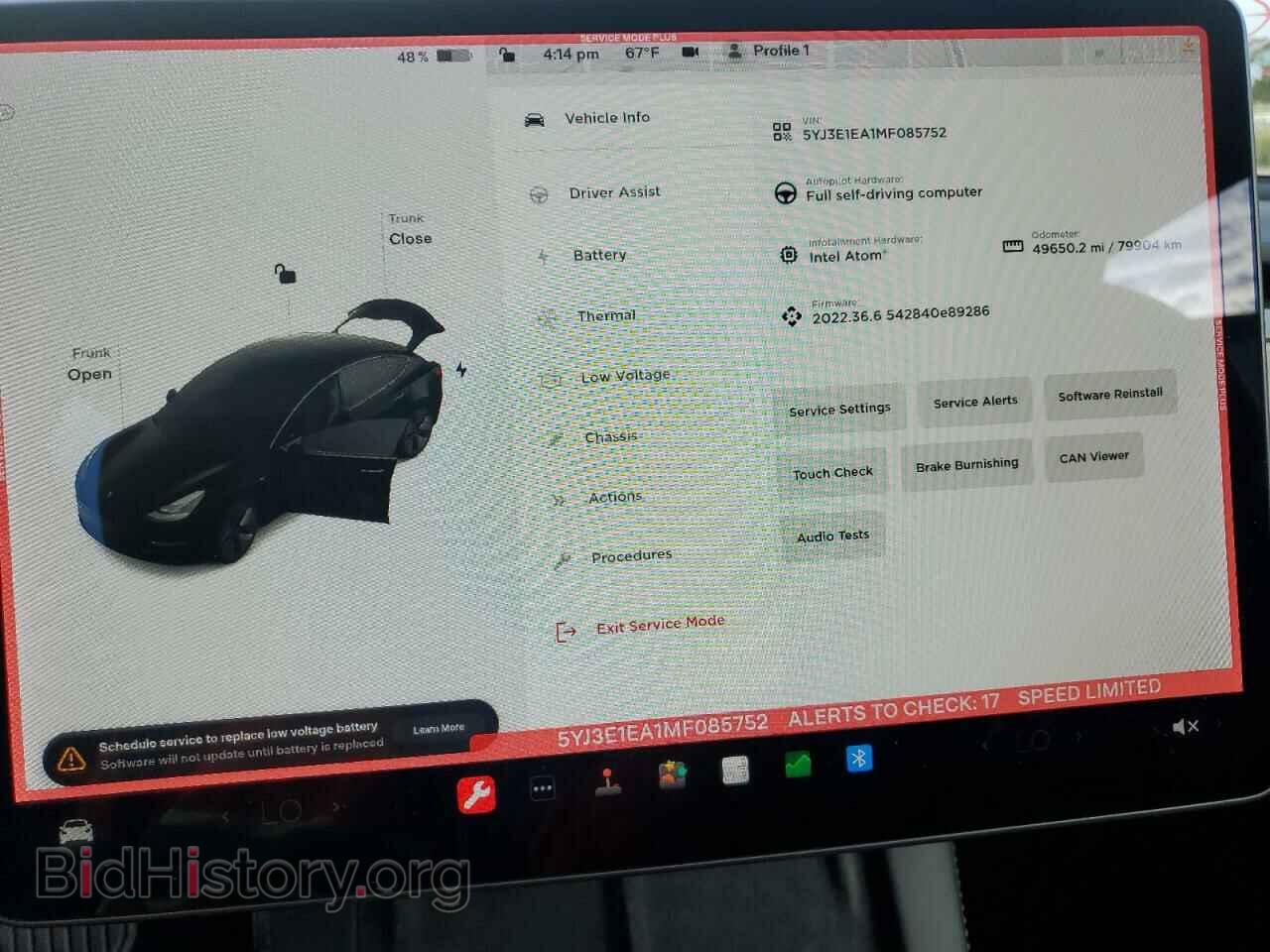 2021 TESLA MODEL 3 - VIN: 5YJ3E1EA1MF085752 - Photo 9
