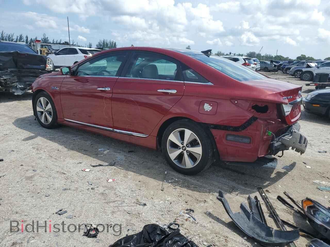 2012 HYUNDAI SONATA - VIN: KMHEC4A42CA037504 - Фото 2