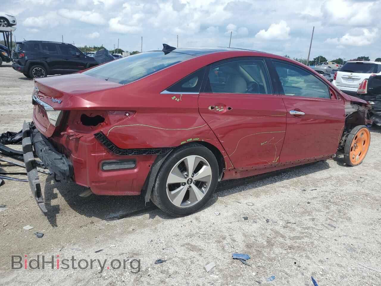2012 HYUNDAI SONATA - VIN: KMHEC4A42CA037504 - Фото 3