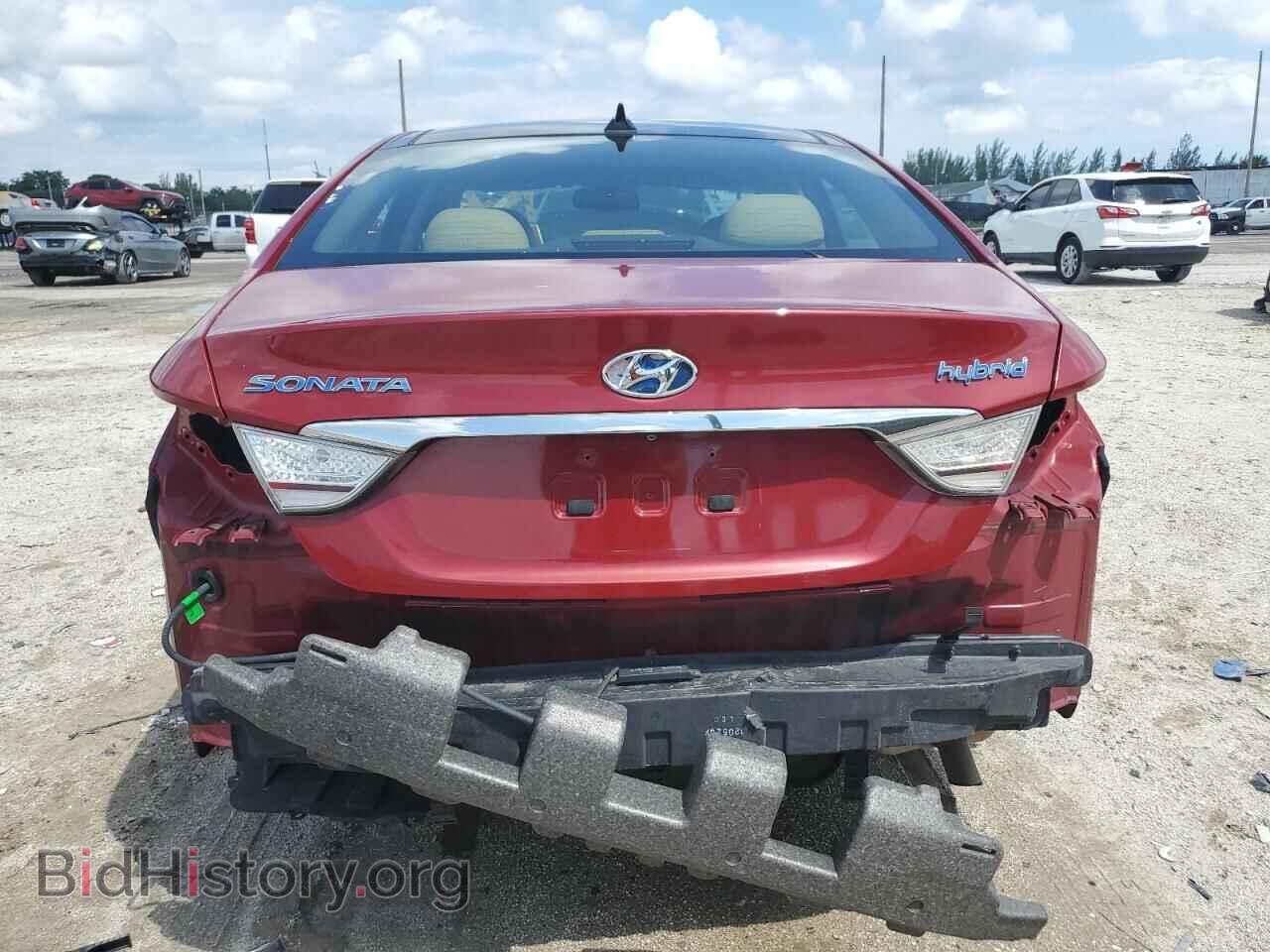 2012 HYUNDAI SONATA - VIN: KMHEC4A42CA037504 - Фото 6