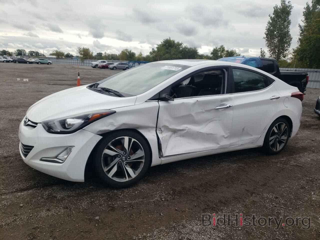 Фотография KMHDH4AH9GU589263 - HYUNDAI ELANTRA 2016