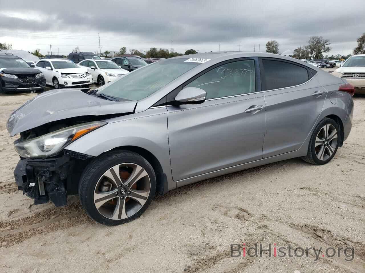 Photo KMHDH4AH6EU119771 - HYUNDAI ELANTRA 2014