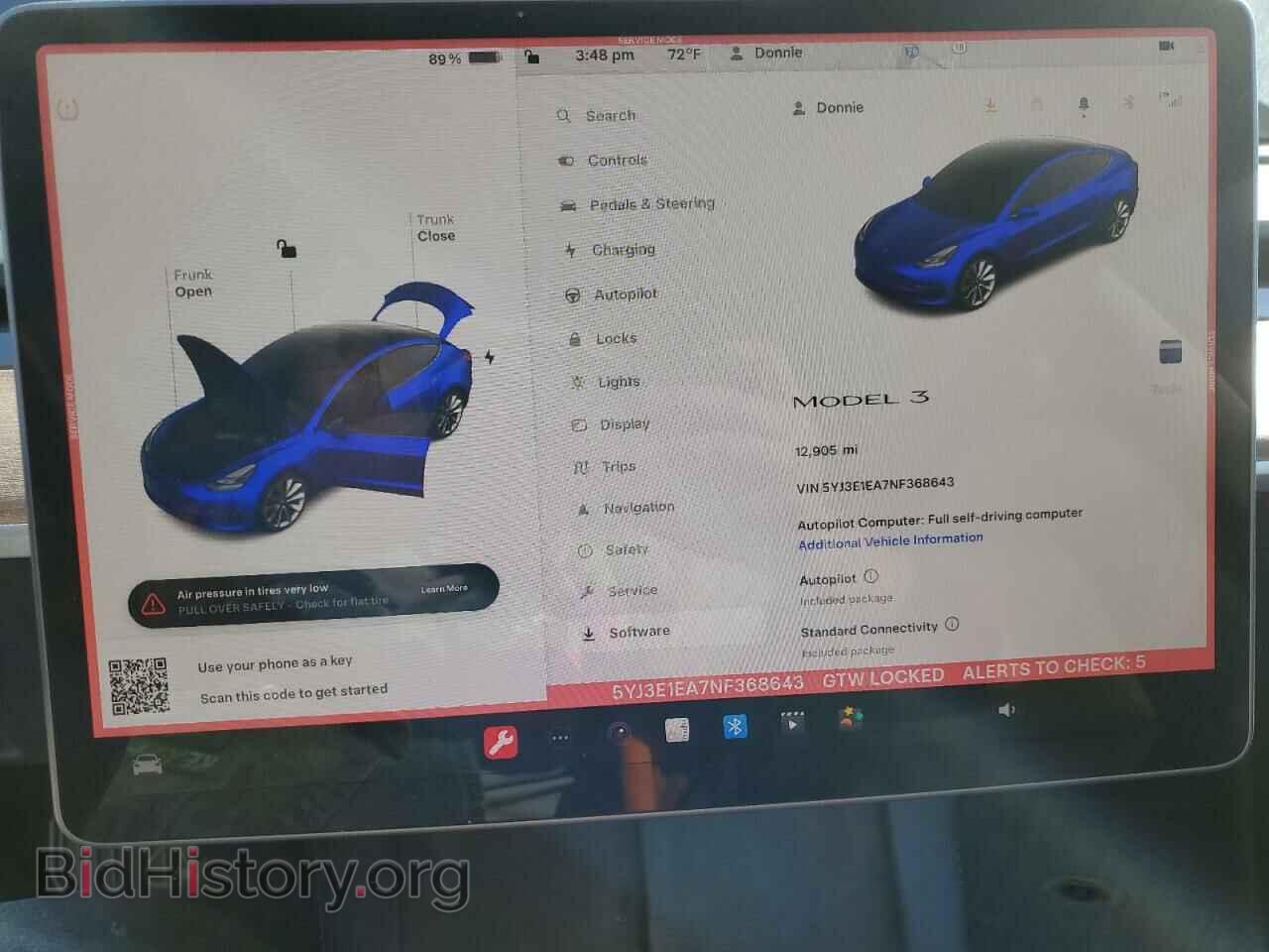 2022 TESLA MODEL 3 - VIN: 5YJ3E1EA7NF368643 - Photo 9