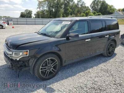 2013 Ford FLEX Flex Limit, черный — VIN 2FMGK5D8XDBD18519, Copart