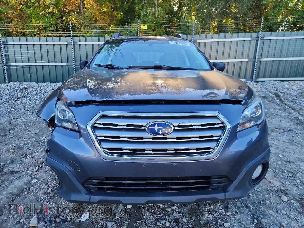 2016 SUBARU OUTBACK - VIN: 4S4BSAAC0G3312079 - Фото 5