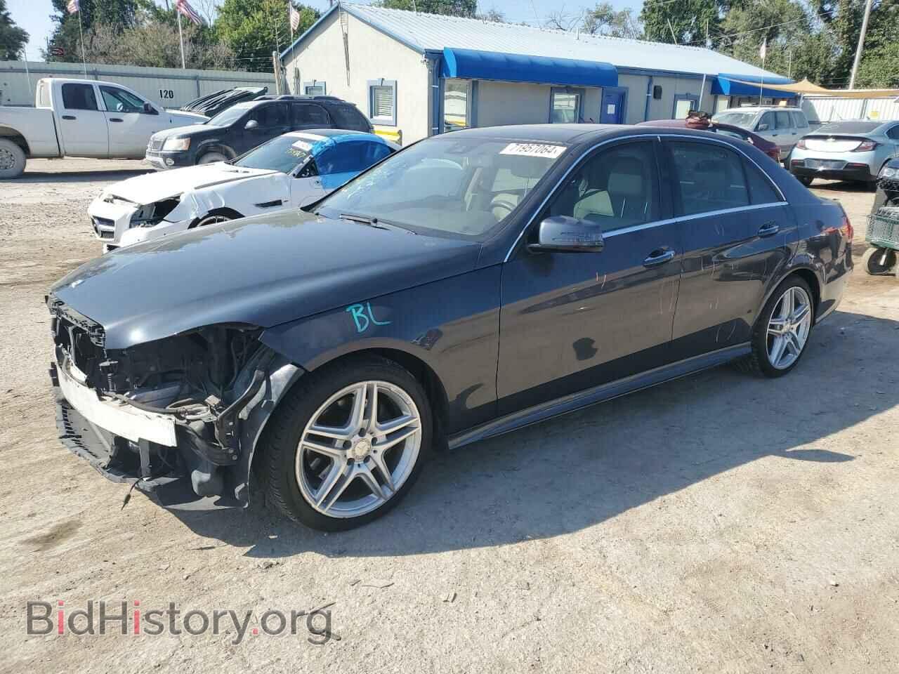 Photo WDDHF8JB4EA888226 - MERCEDES-BENZ E-CLASS 2014