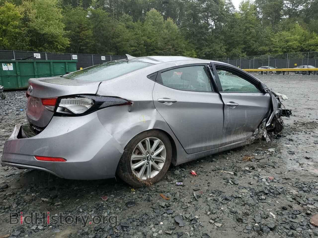 2014 HYUNDAI ELANTRA - VIN: KMHDH4AE1EU046797 - Фото 3