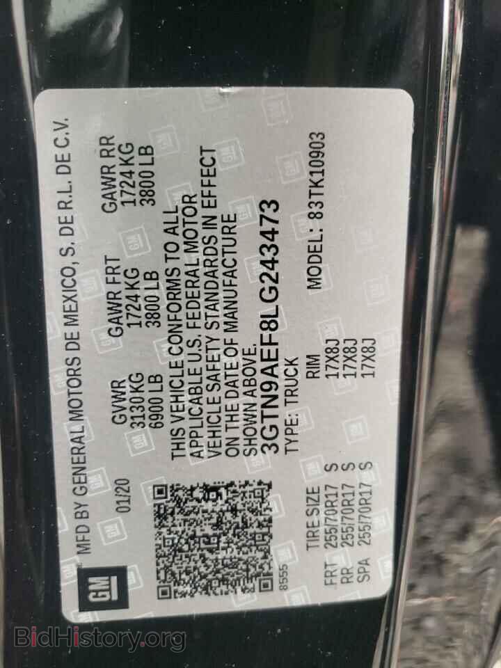 2020 GMC SIERRA - VIN: 3GTN9AEF8LG243473 - Photo 13