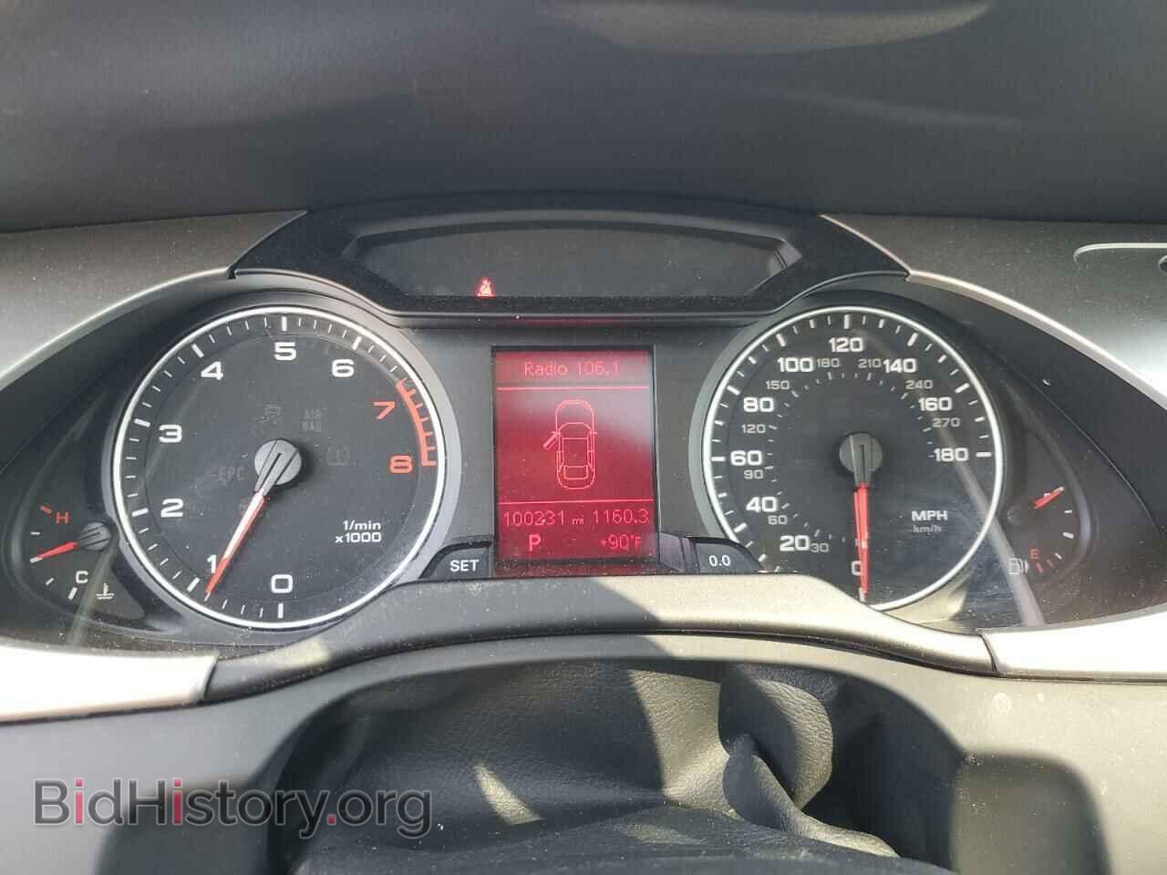 2012 AUDI A4 - VIN: WAUBFAFLXCA116302 - Photo 9