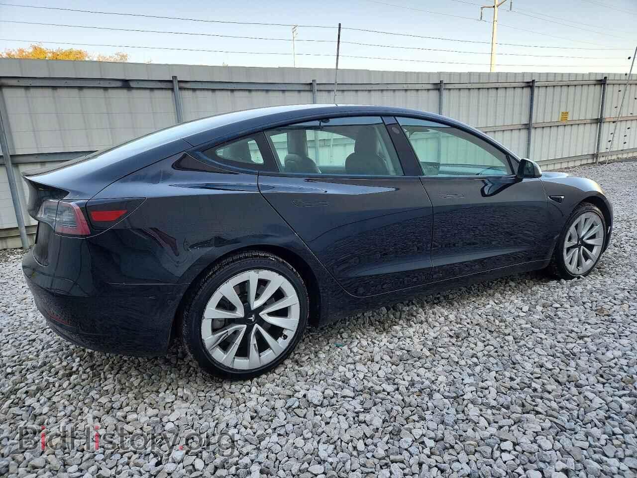 2022 TESLA MODEL 3 - VIN: 5YJ3E1EA5NF370603 - Photo 3