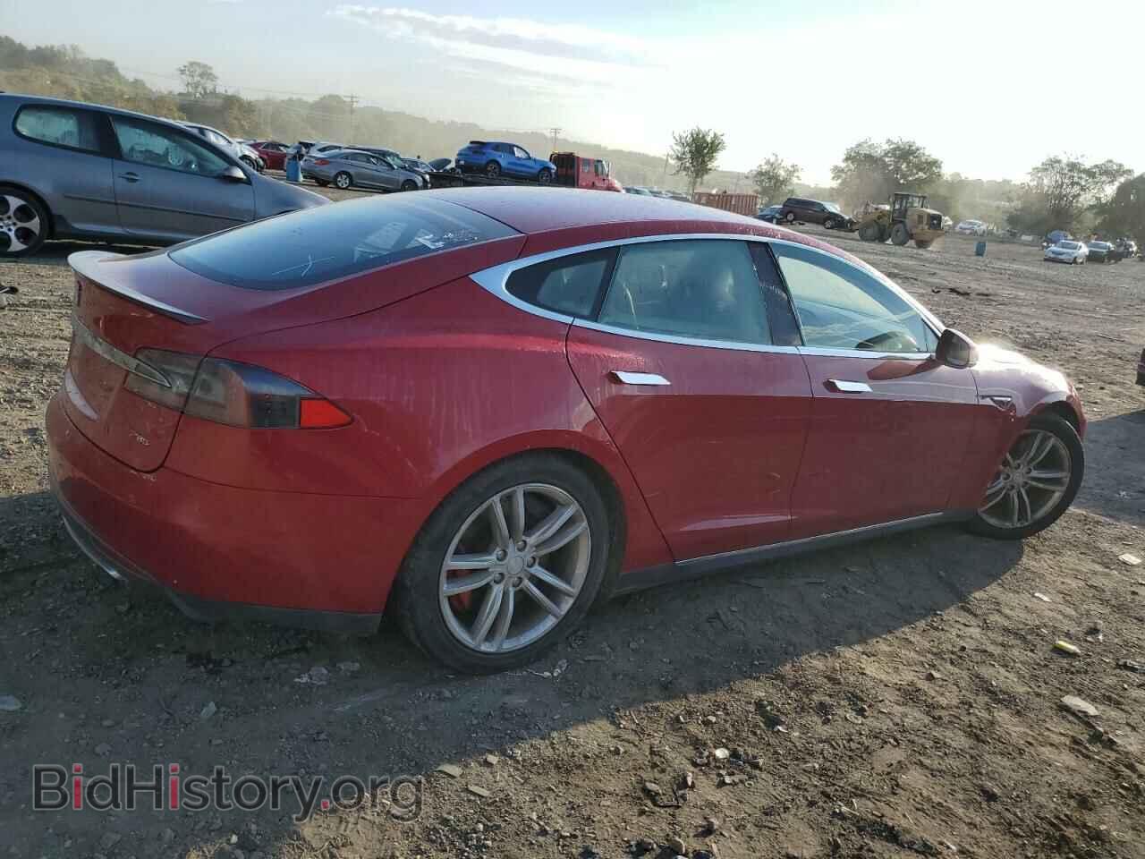 2014 TESLA MODEL S - VIN: 5YJSA1H18EFP48948 - Фото 3
