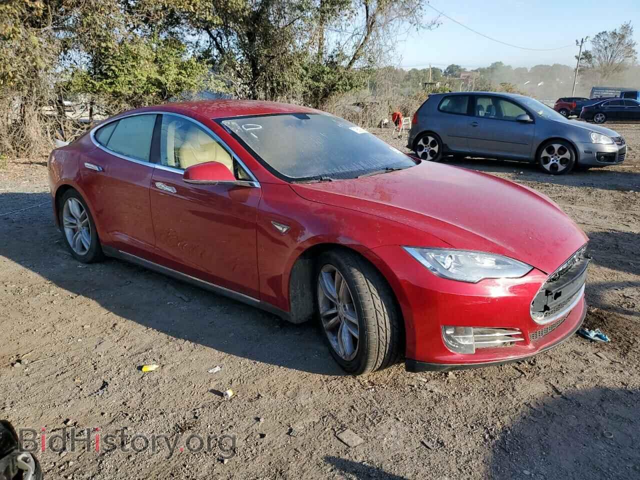 2014 TESLA MODEL S - VIN: 5YJSA1H18EFP48948 - Фото 4