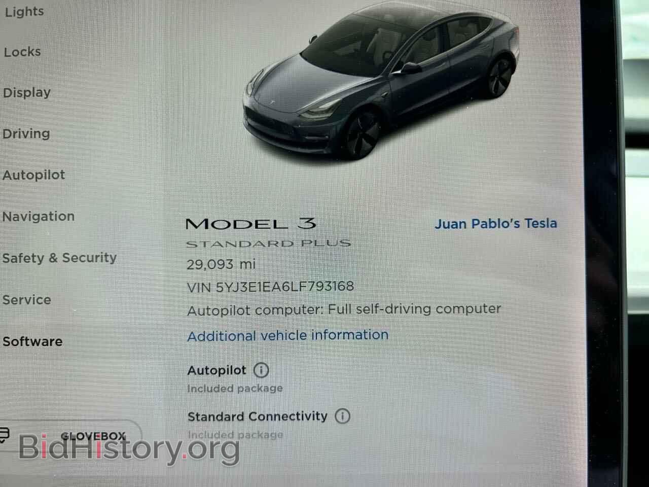2020 TESLA MODEL 3 - VIN: 5YJ3E1EA6LF793168 - Photo 8