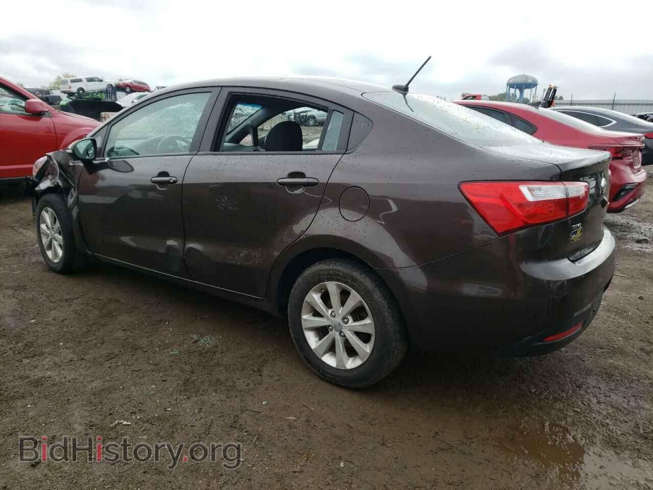 2014 KIA RIO - VIN: KNADN4A30E6326157 - Фото 2