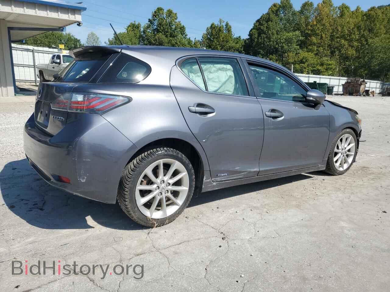 2012 LEXUS CT 200 - VIN: JTHKD5BH9C2092438 - Фото 3