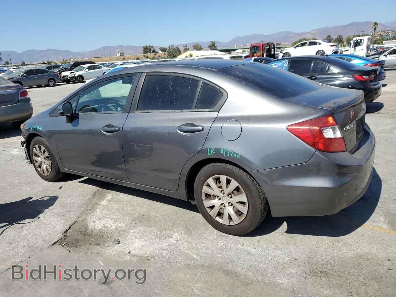 2012 HONDA CIVIC - VIN: 19XFB2F57CE387211 - Фото 2