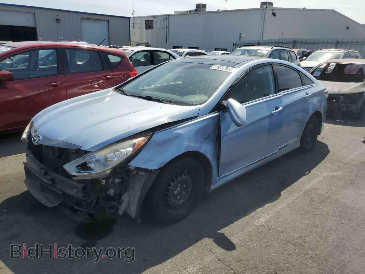 Photo KMHEC4A49CA037399 - HYUNDAI SONATA 2012