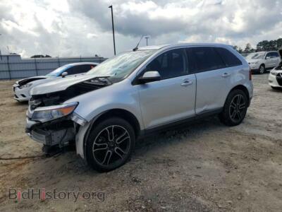 2014 Ford EDGE SEL, серый — VIN 2FMDK4JC7EBB05910, Copart