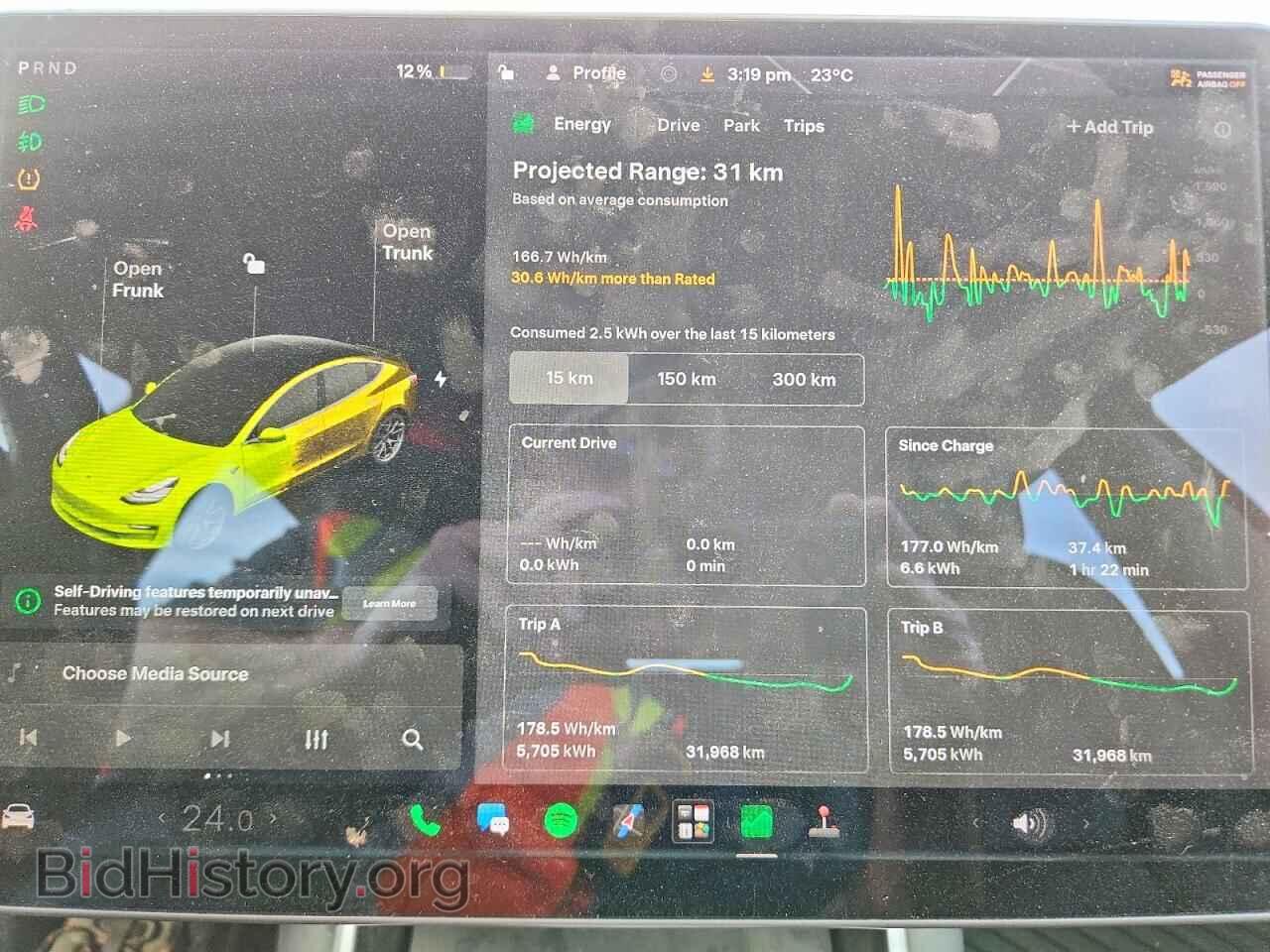 2019 TESLA MODEL 3 - VIN: 5YJ3E1EA1KF328697 - Photo 9