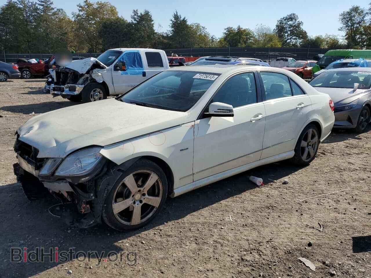 Photo WDDHF8JB4CA597111 - MERCEDES-BENZ E-CLASS 2012