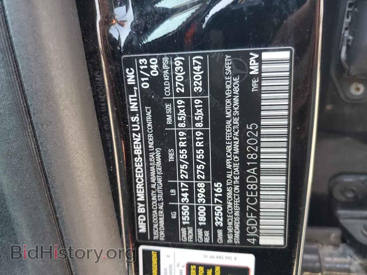 2013 MERCEDES-BENZ GL-CLASS - VIN: 4JGDF7CE8DA182025 - Фото 13