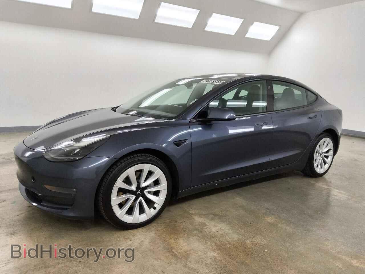 Фотография 5YJ3E1EBXNF287662 - TESLA MODEL 3 2022