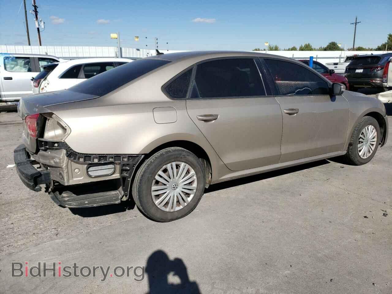 2015 VOLKSWAGEN PASSAT - VIN: 1VWAT7A37FC019551 - Фото 3