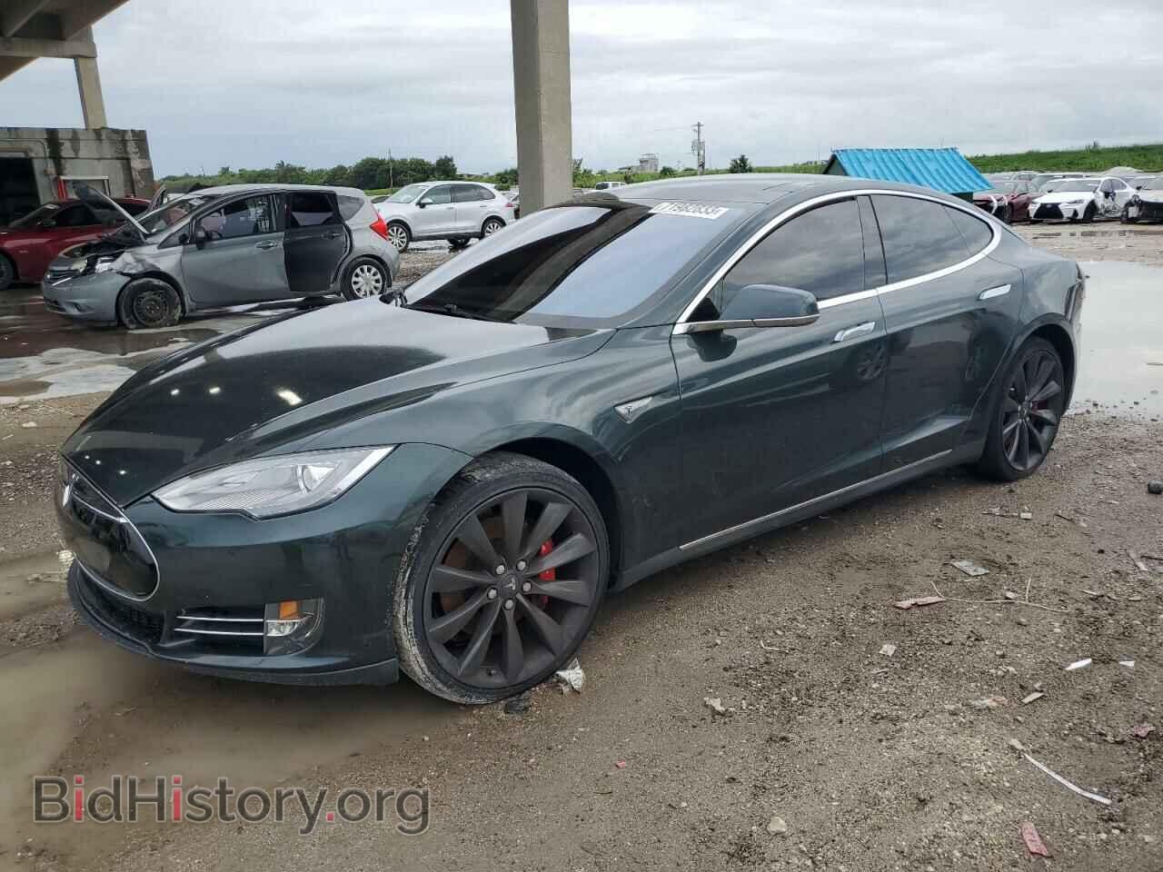 Photo 5YJSA1H18EFP49002 - TESLA MODEL S 2014