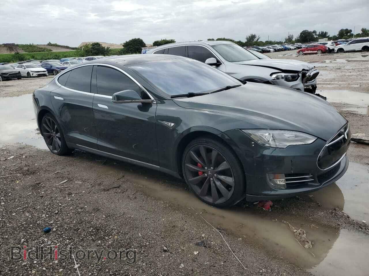 2014 TESLA MODEL S - VIN: 5YJSA1H18EFP49002 - Photo 4