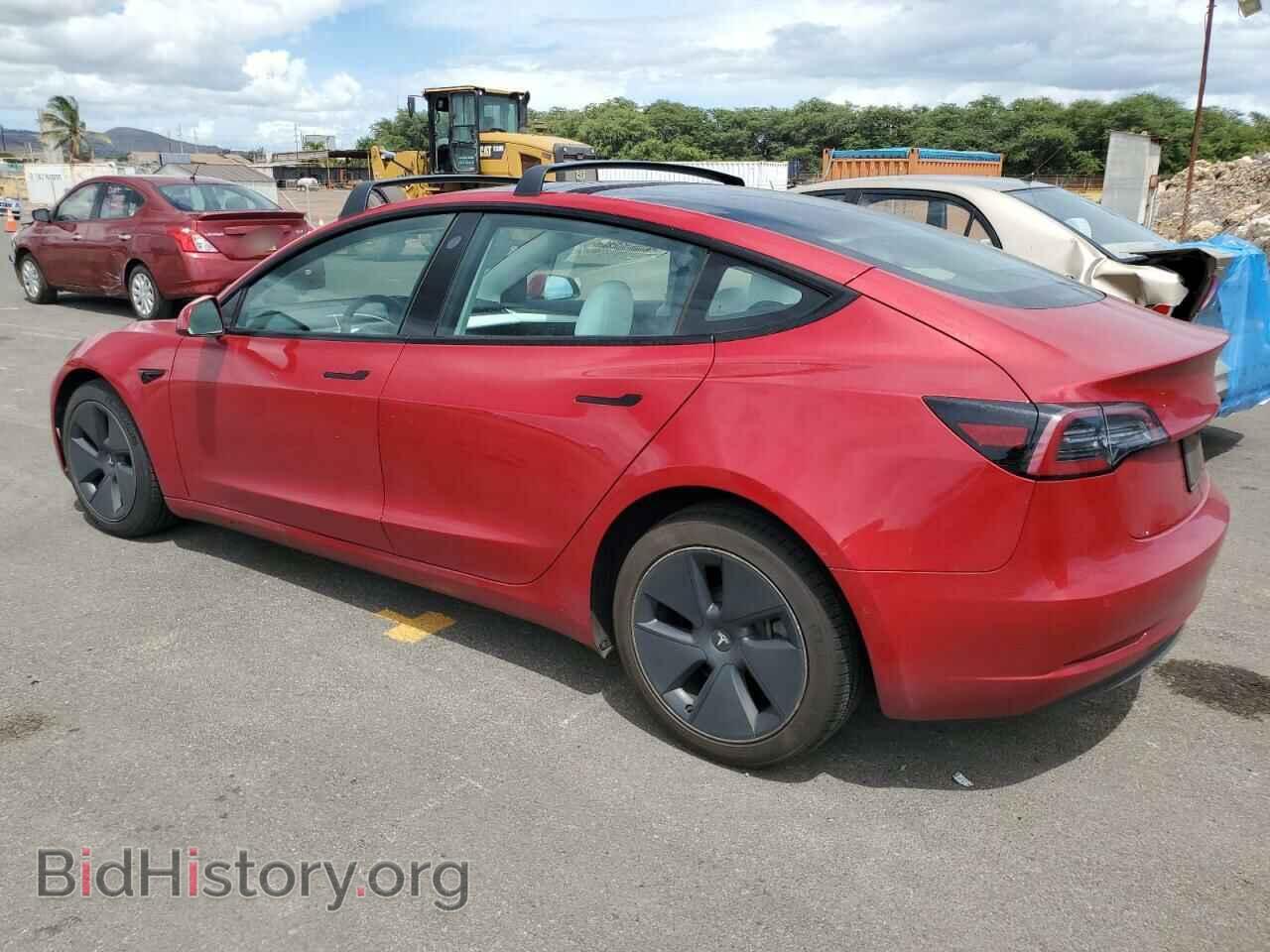 2021 TESLA MODEL 3 - VIN: 5YJ3E1EB6MF092012 - Фото 2