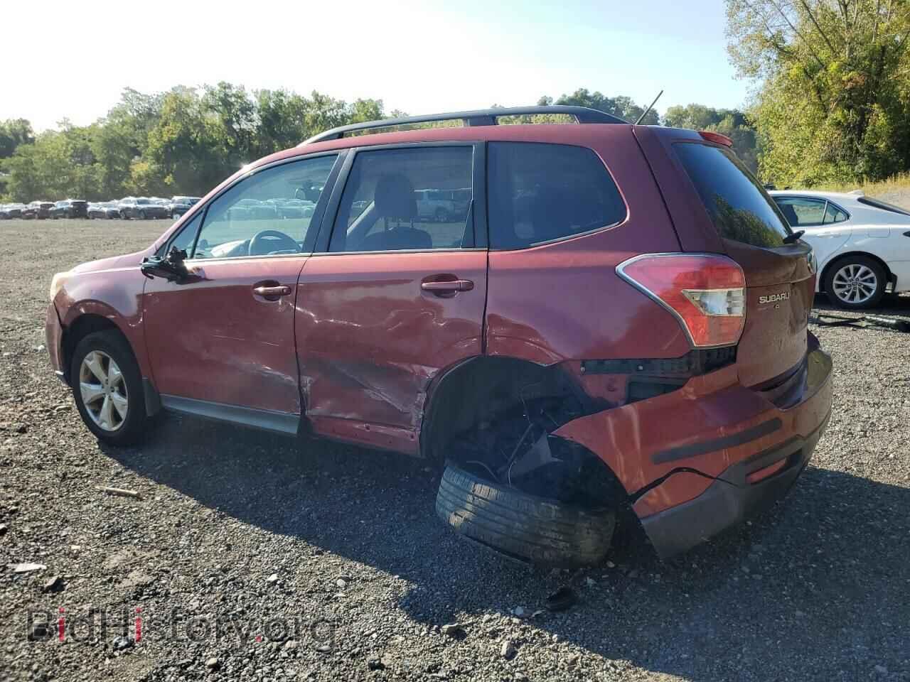 2014 SUBARU FORESTER - VIN: JF2SJAEC3EH406623 - Фото 2