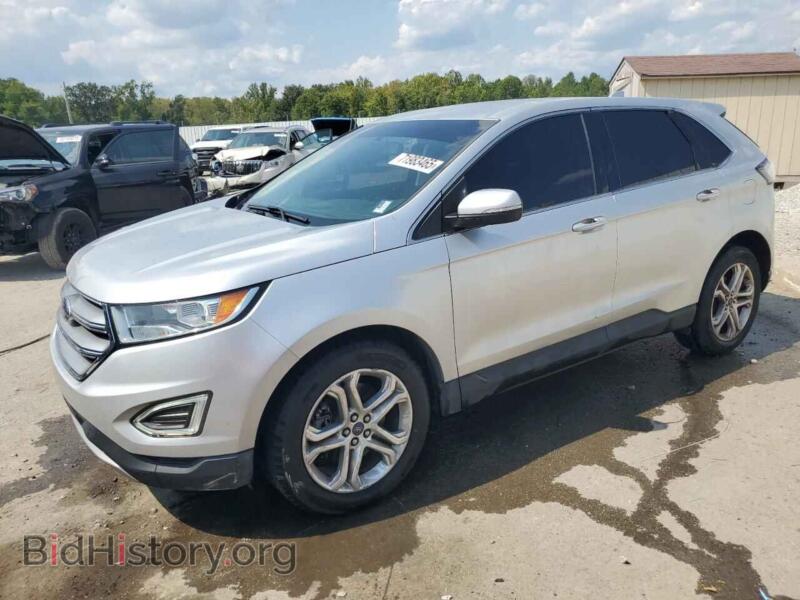 2018 Ford EDGE Titanium (VIN 2FMPK4K96JBB20120) — photo 1 of 13, Copart, damage: vandalism