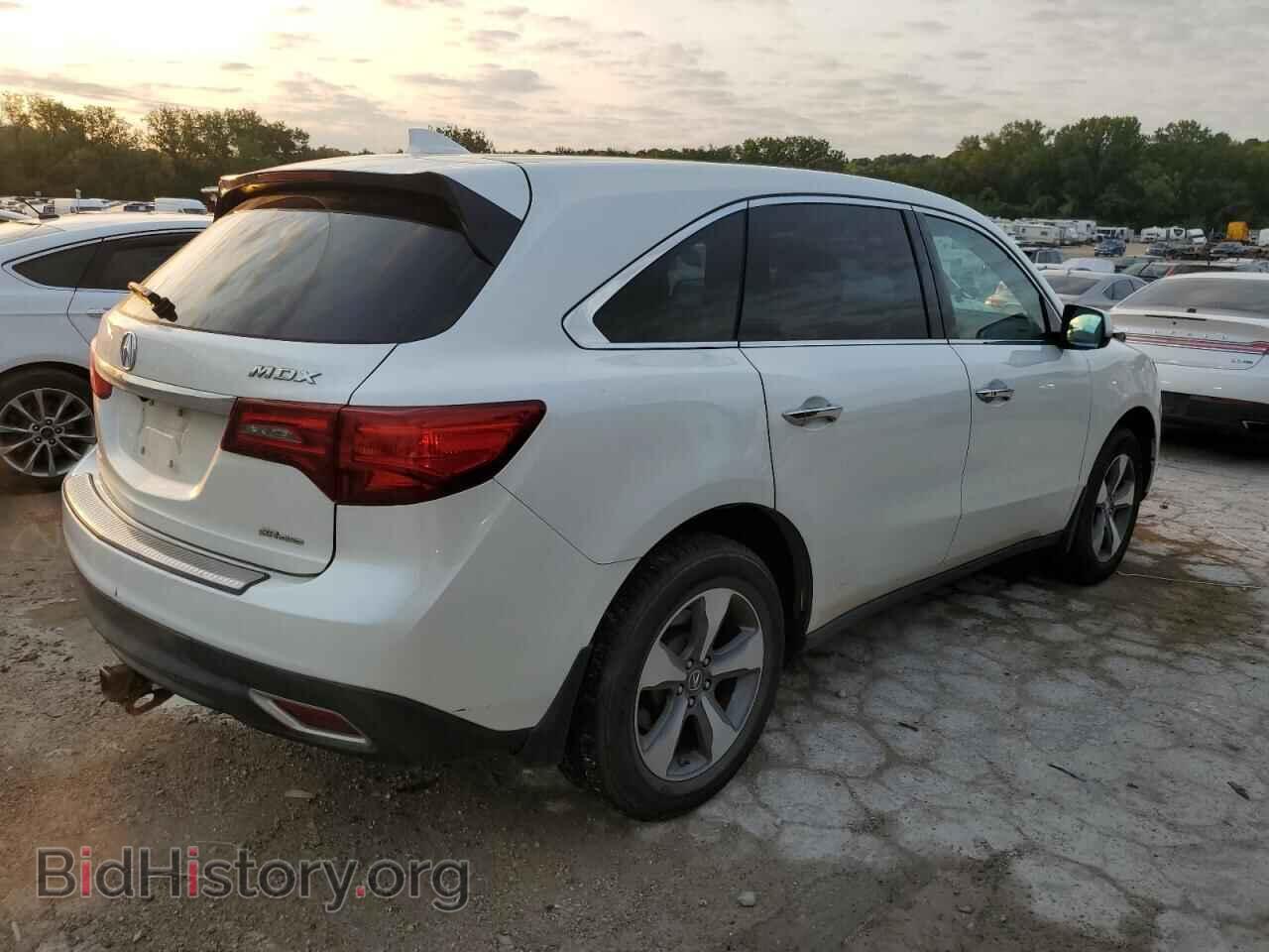 2014 ACURA MDX - VIN: 5FRYD4H20EB036444 - Фото 3