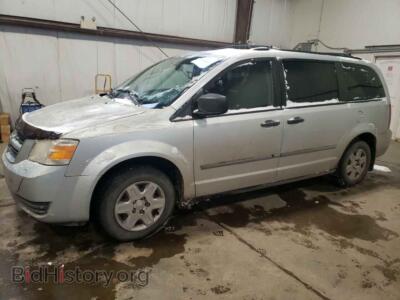 2010 Dodge CARAVAN Grand Cara, серебристый — VIN 2D4RN4DE1AR485507, Copart