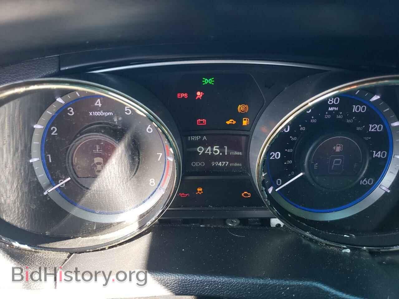 2013 HYUNDAI SONATA - VIN: 5NPEC4AC1DH616523 - Фото 9