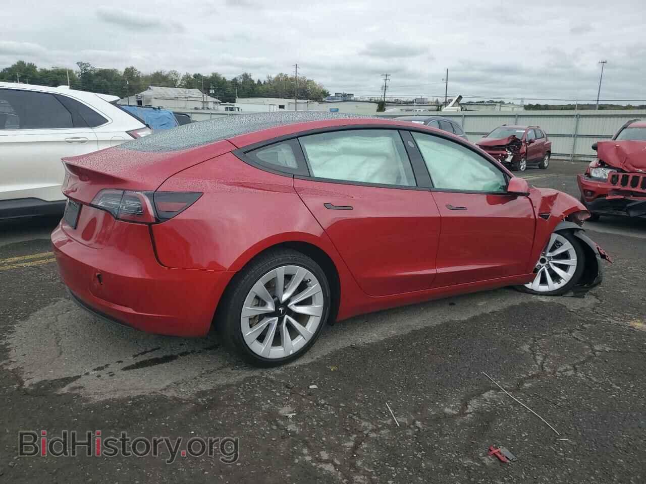 2022 TESLA MODEL 3 - VIN: 5YJ3E1EAXNF189531 - Фото 3