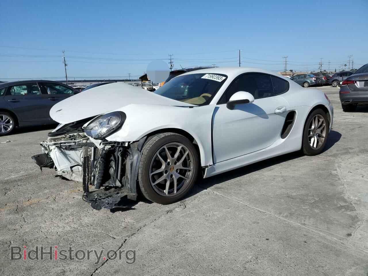 Фотография WP0AA2A82FK162355 - PORSCHE CAYMAN 2015