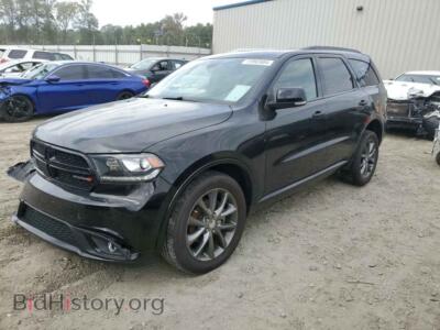 2017 Dodge DURANGO GT, black — VIN 1C4RDJDG7HC814505, Copart